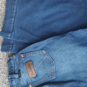 Womens Retro Wrangler Flared Jeans